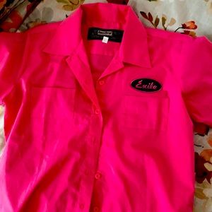 Exile motor cycle lady’s button up. Super cute